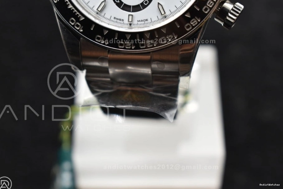 2023 Best SH WrinkleFree and Daytona Case 904L 1:1 495 ZF Bracelet 126500 Edition Dial White SS 1019